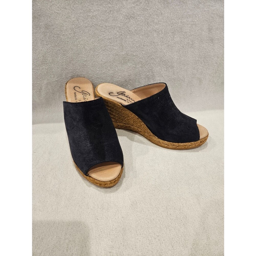 No-comment Women's Black and Navy Mules